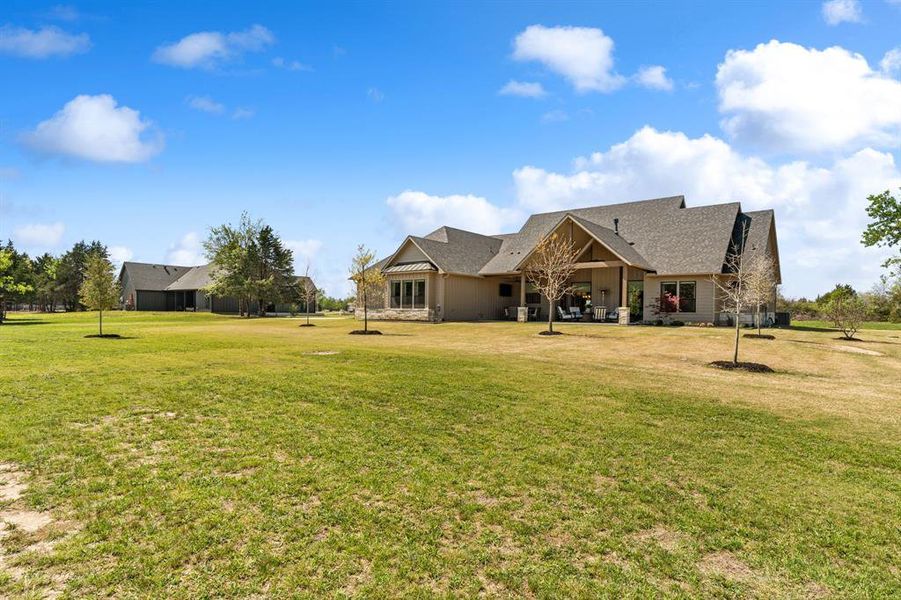 Exterior details and patio area of a home in , Caddo Mills (Image 3). Exterior details and patio area of a home in , Caddo Mills (Image 3).