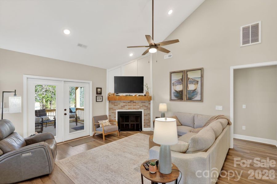 Furnished interior view inside a new home in , Ninety Six (Image 21).