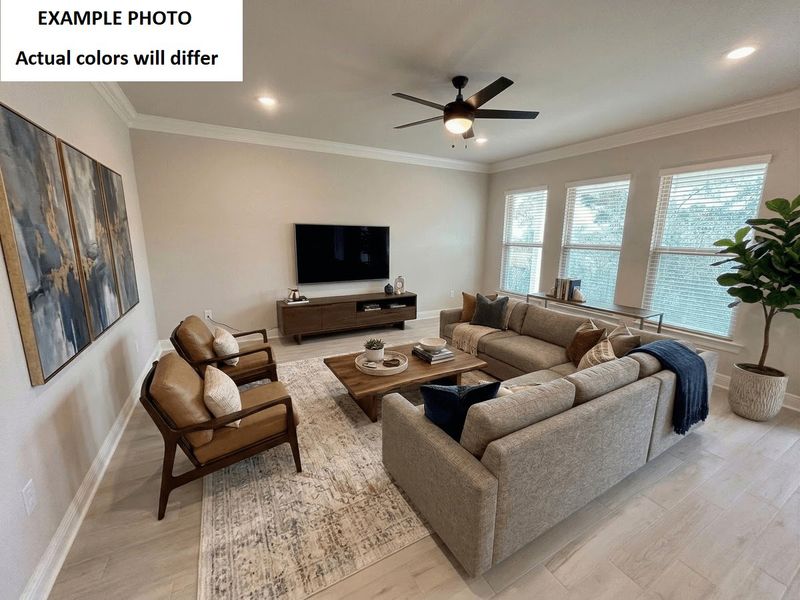 Furnished interior view inside a new home in Sentinel Ridge, Pace (Image 4).