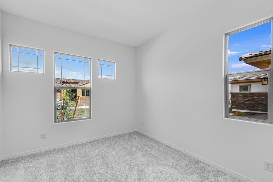 Representative unfurnished interior of a home built from the Hillary by Taylor Morrison in Allen Ranches Expedition Collection, Litchfield Park (Image 23). Representative unfurnished interior of a home built from the Hillary by Taylor Morrison in Allen Ranches Expedition Collection, Litchfield Park (Image 23).