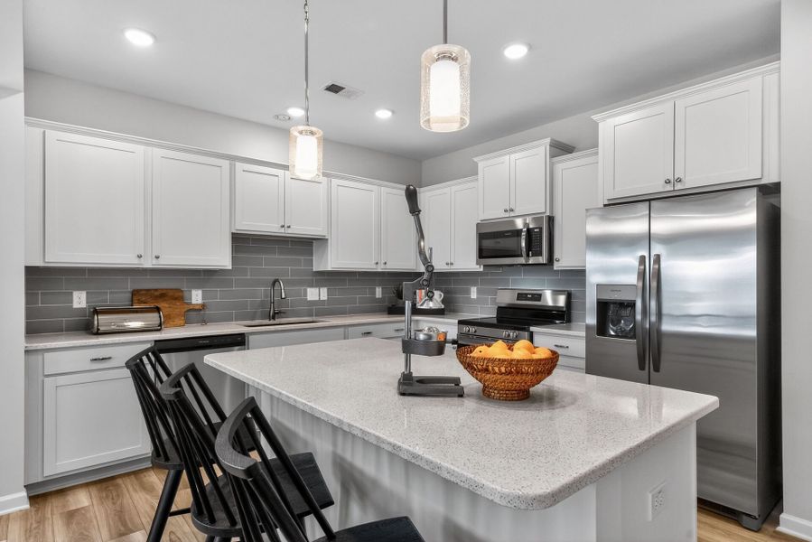 Furnished interior view inside a new home in Cape Overlook, Lillington (Image 4).