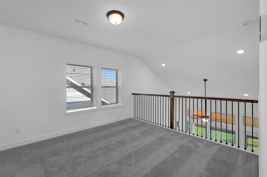 Spacious, unfurnished interior of a new home in Prairieland Village - Grove Collection, Cypress (Image 17).