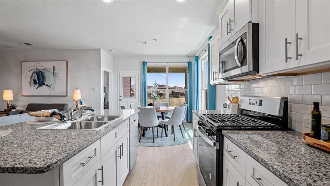 Furnished interior view inside a new home in Vista Park, Decatur (Image 5).