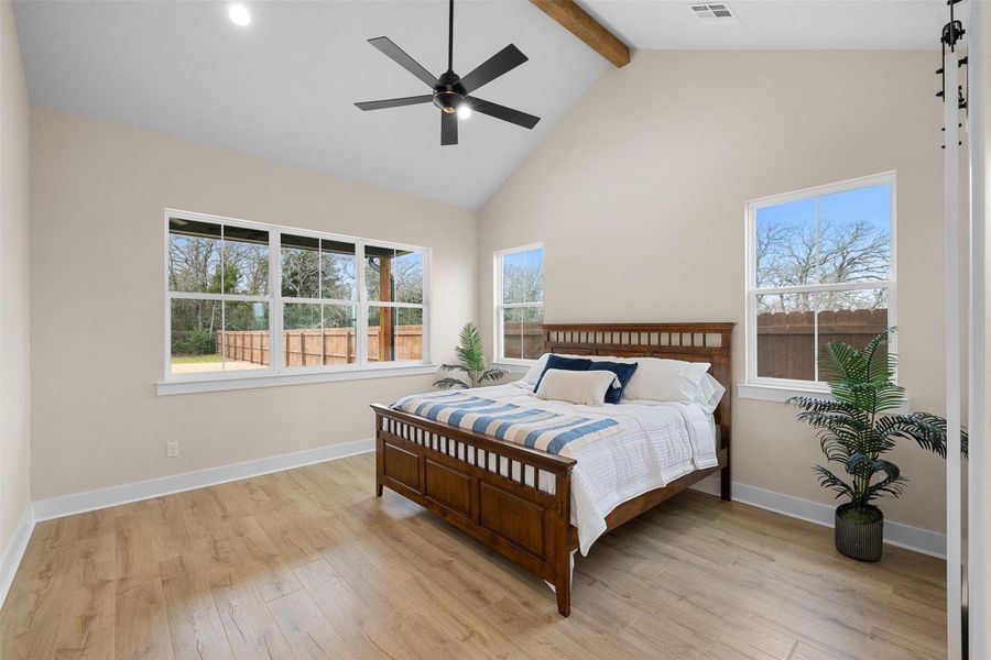 Furnished interior view inside a new home in , Somerville (Image 12).