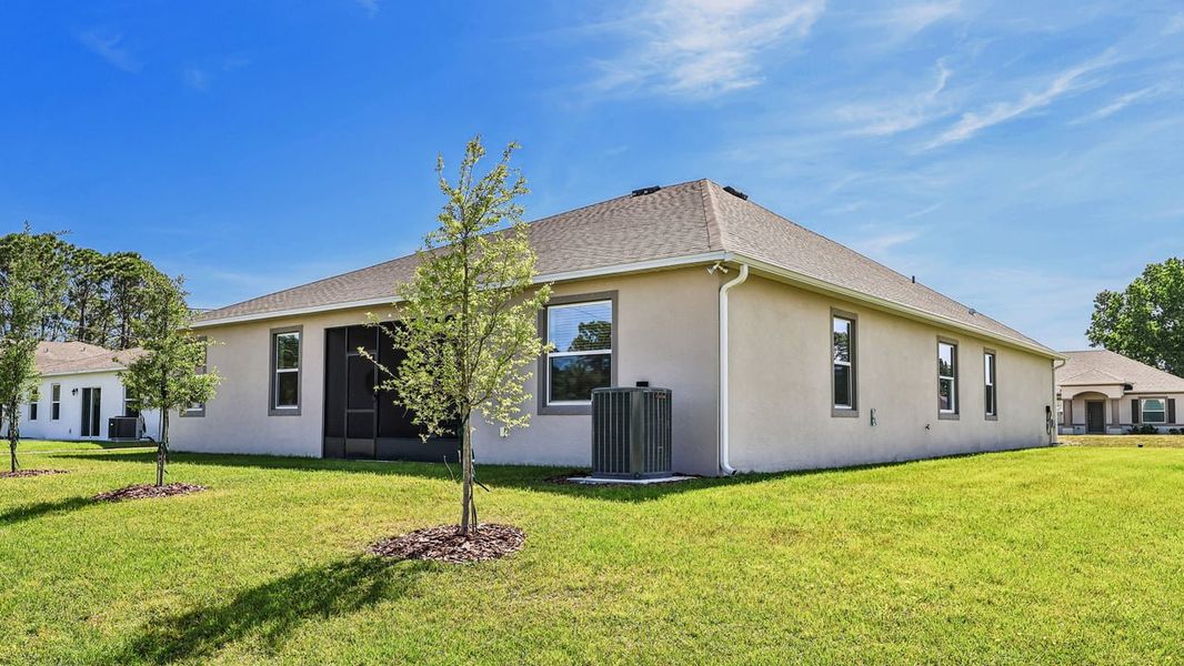 Representative exterior details of a home built from the Venice by Maronda Homes in Malabar Springs, Palm Bay (Image 4).