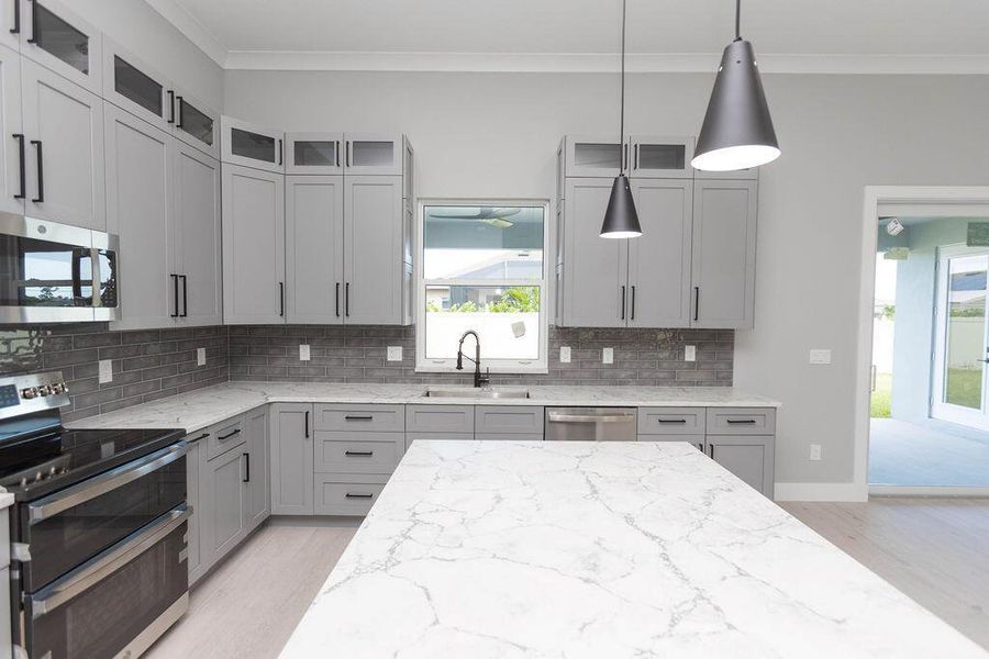 Furnished interior view inside a new home in , Port St. Lucie (Image 8). Furnished interior view inside a new home in , Port St. Lucie (Image 8).