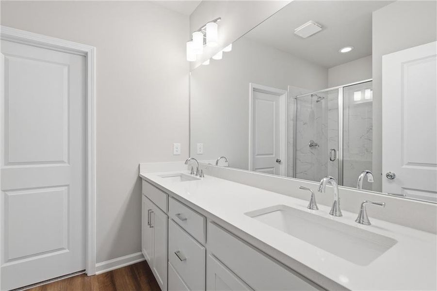 Furnished interior view inside a new home in , Auburn (Image 3).