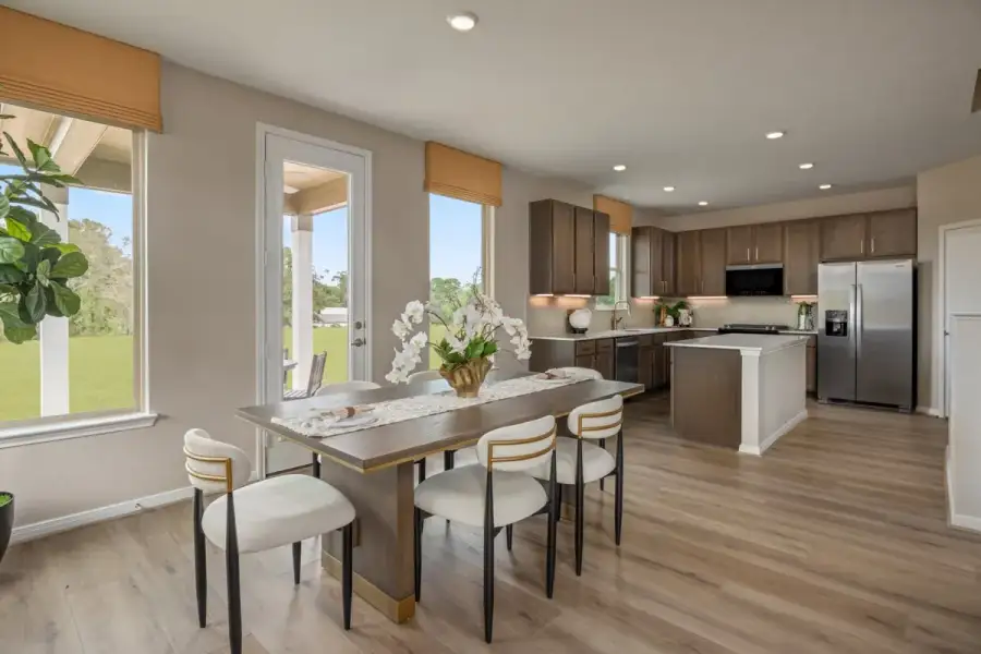 Representative furnished interior of a home built from the 2041 by KB Home in Eden Trails, Waller (Image 8).