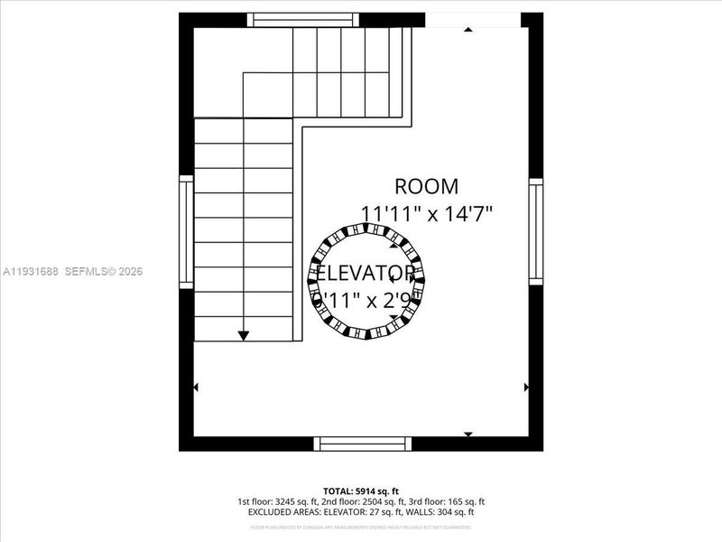 2D floor plan layout of this home in , Naples, FL (Image 5).