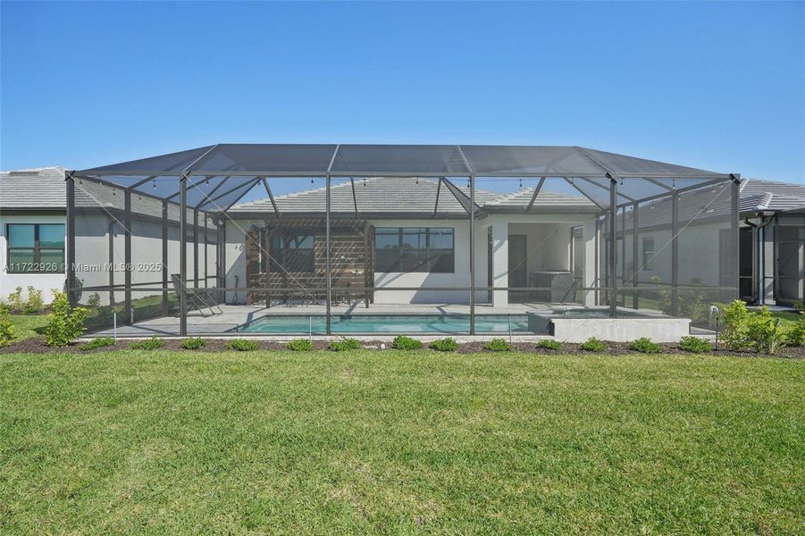 Exterior details and patio area of a home in , Fort Myers (Image 4). Exterior details and patio area of a home in , Fort Myers (Image 4).
