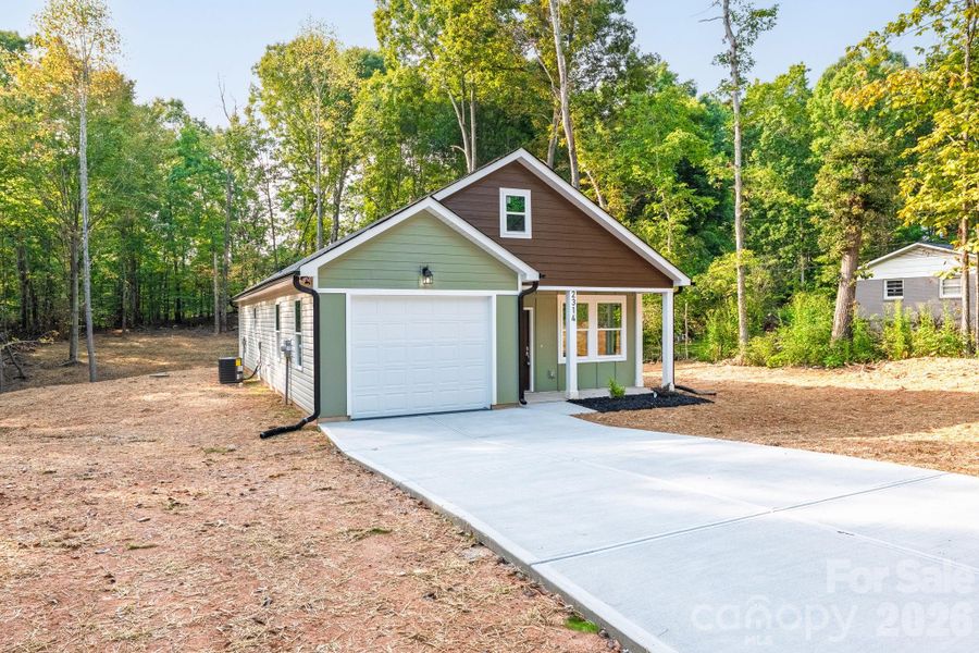 Front exterior of a new home in , Shelby, NC, highlighting curb appeal (Image 2). Front exterior of a new home in , Shelby, NC, highlighting curb appeal (Image 2).