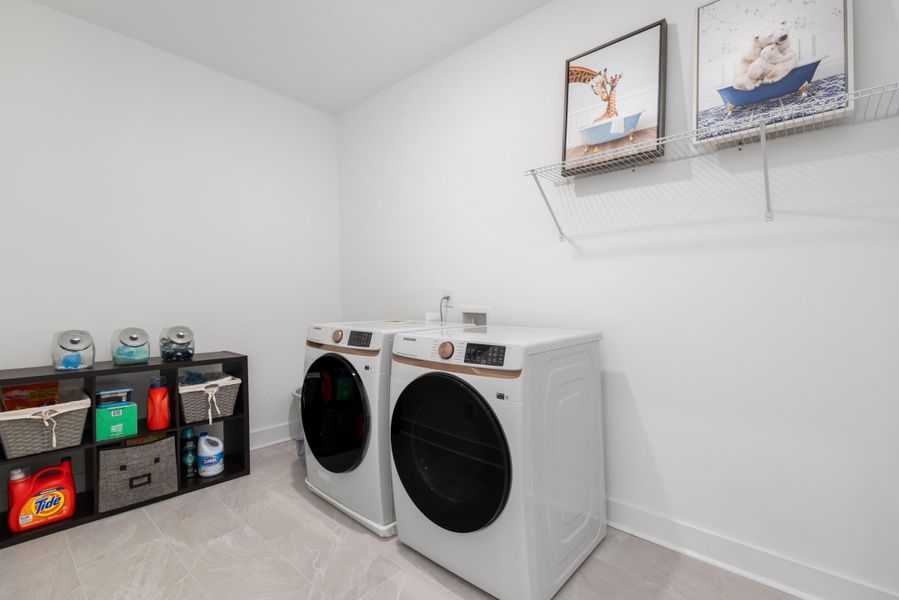 Furnished interior view inside a new home in , Mount Pleasant (Image 48).