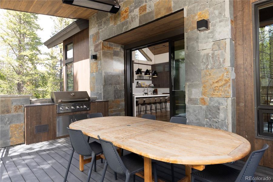 Furnished interior view inside a new home in , Breckenridge (Image 25).