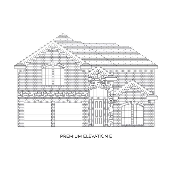 Representative rendering of the exterior for the Cooper F by First Texas Homes (Image 13). Representative rendering of the exterior for the Cooper F by First Texas Homes (Image 13).