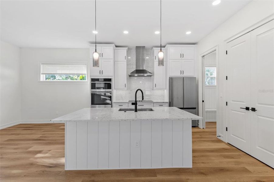 Furnished interior view inside a new home in , St. Petersburg (Image 6).