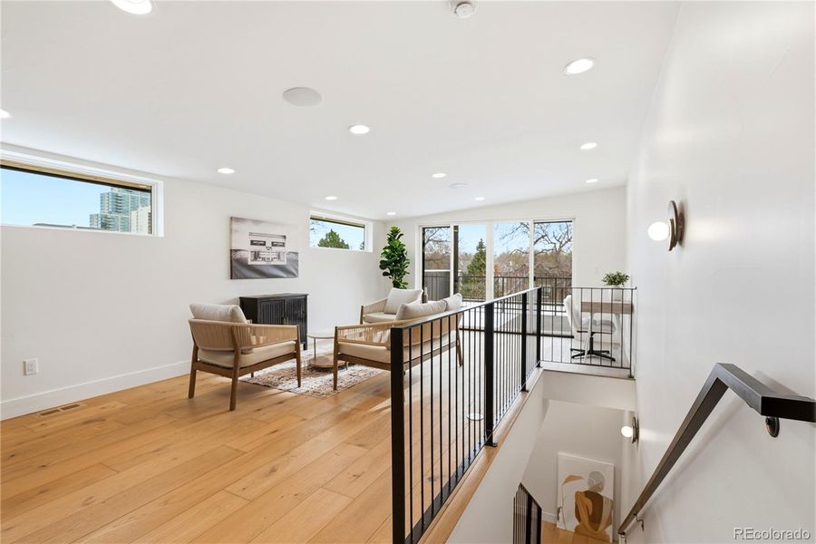 Furnished interior view inside a new home in , Denver (Image 41).