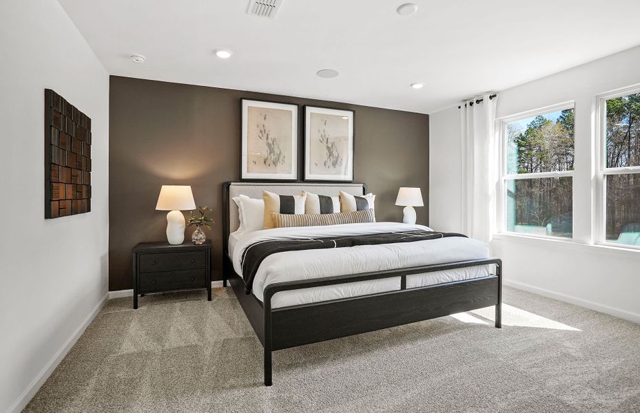 Representative furnished interior of a home built from the Carson by Pulte Homes in Mallard Park, Charlotte (Image 41).