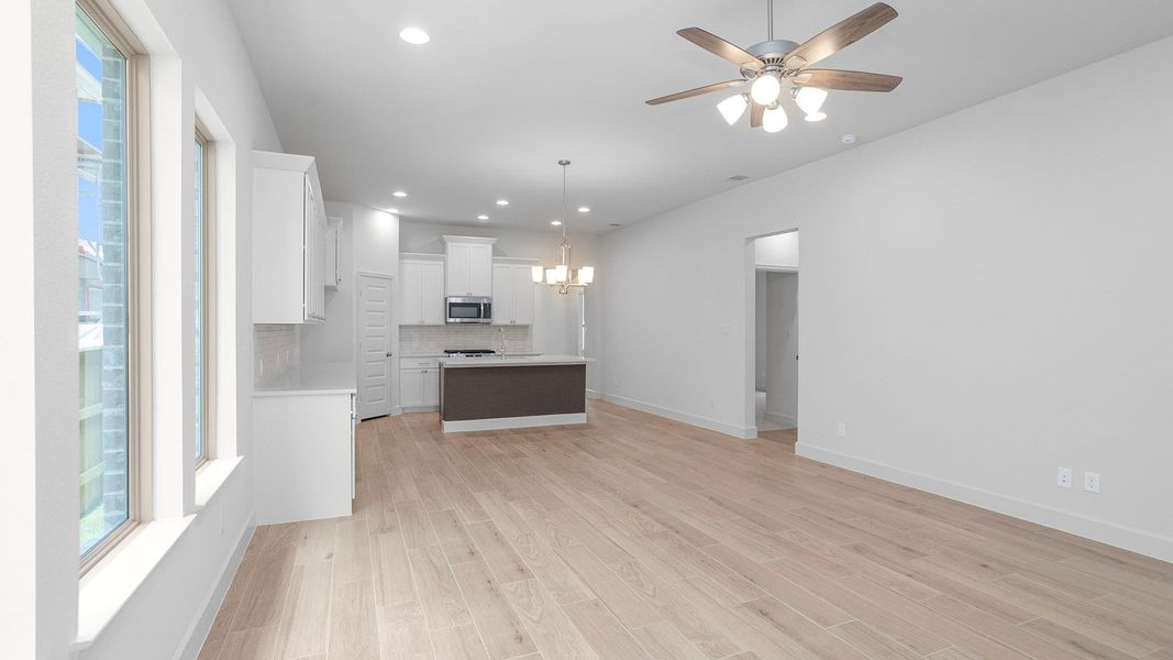 Spacious, unfurnished interior of a new home in Wildtree, Magnolia (Image 12). Spacious, unfurnished interior of a new home in Wildtree, Magnolia (Image 12).