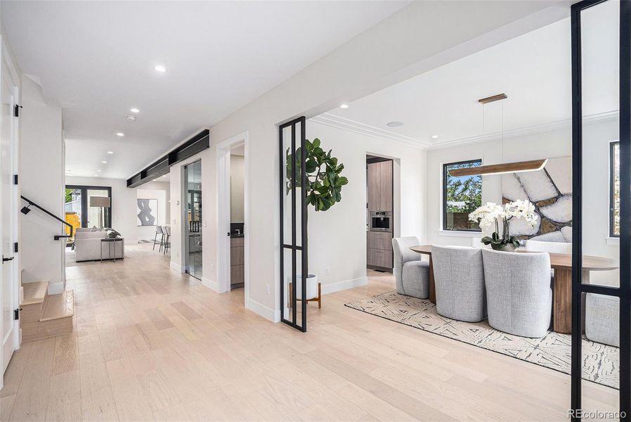 Wide open main hallway