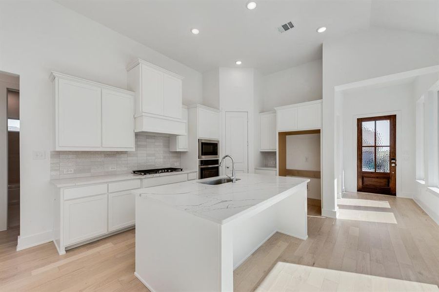 Furnished interior view inside a new home in Cottages of Celina, Celina (Image 8).