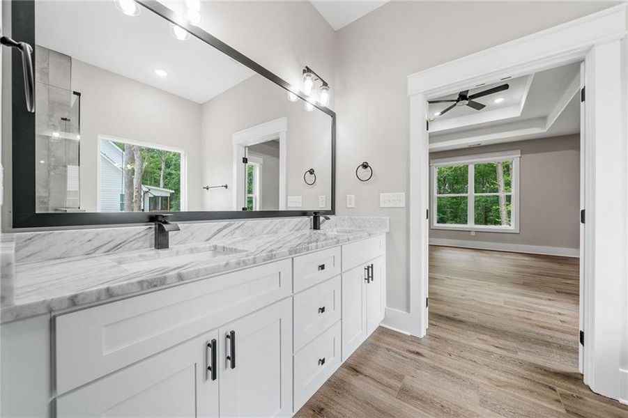 Furnished interior view inside a new home in , Canton (Image 4).