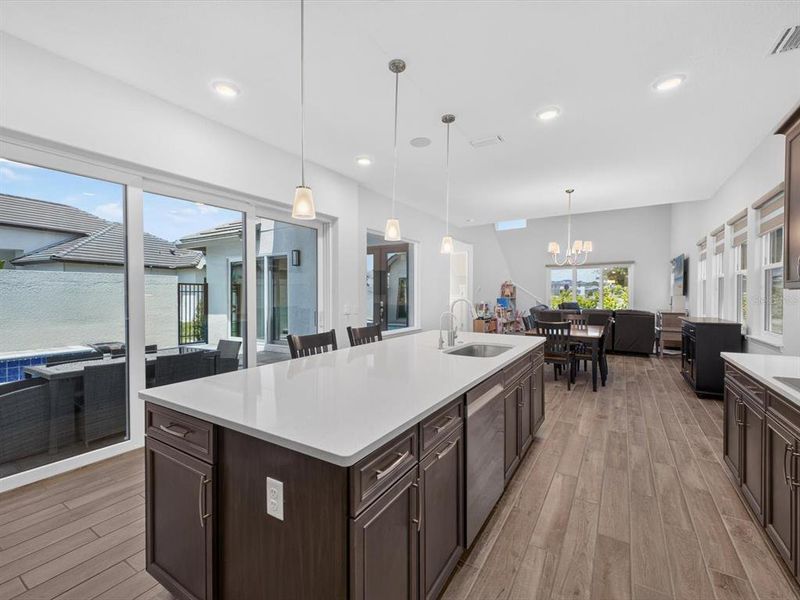Furnished interior view inside a new home in , Davenport (Image 9).