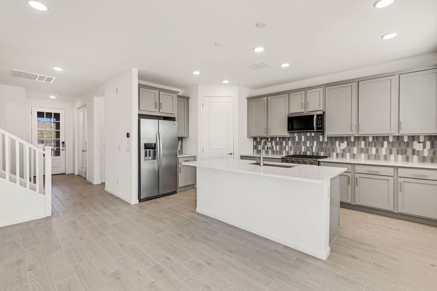 Furnished interior view inside a new home in Silverbell Ridge, Marana (Image 7).