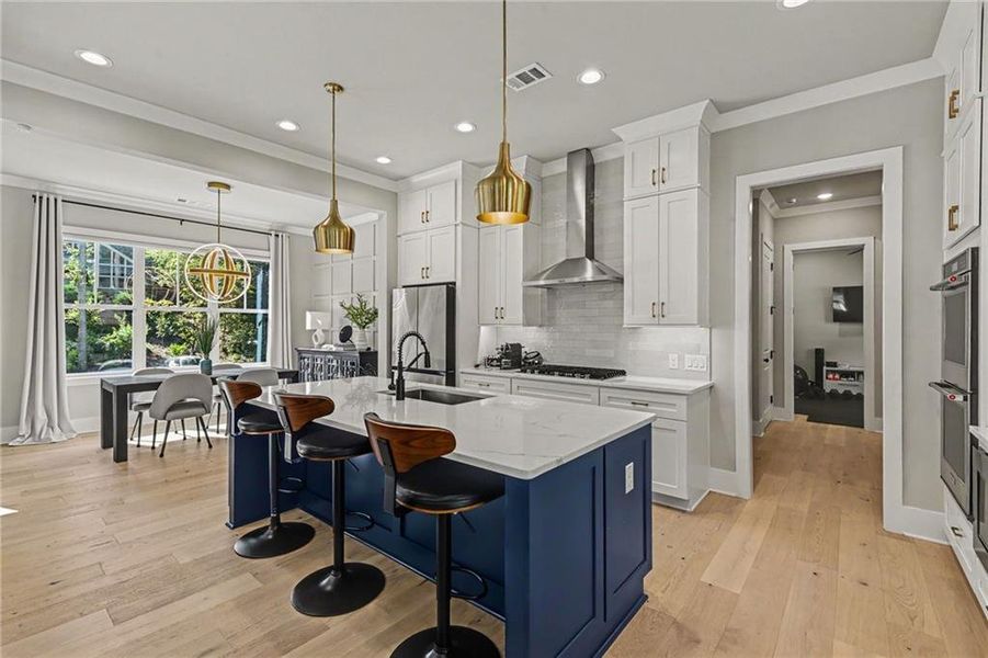 Furnished interior view inside a new home in , Smyrna (Image 17).
