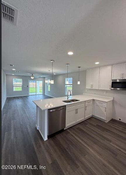 Furnished interior view inside a new home in , Jacksonville (Image 6).