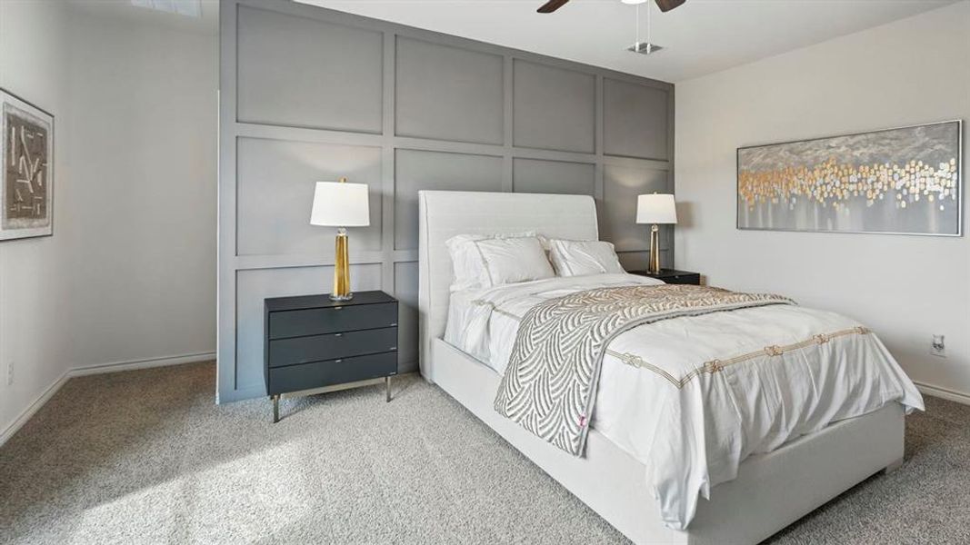 Furnished interior view inside a new home in Lilybrooke at Legacy Hills, Celina (Image 9).