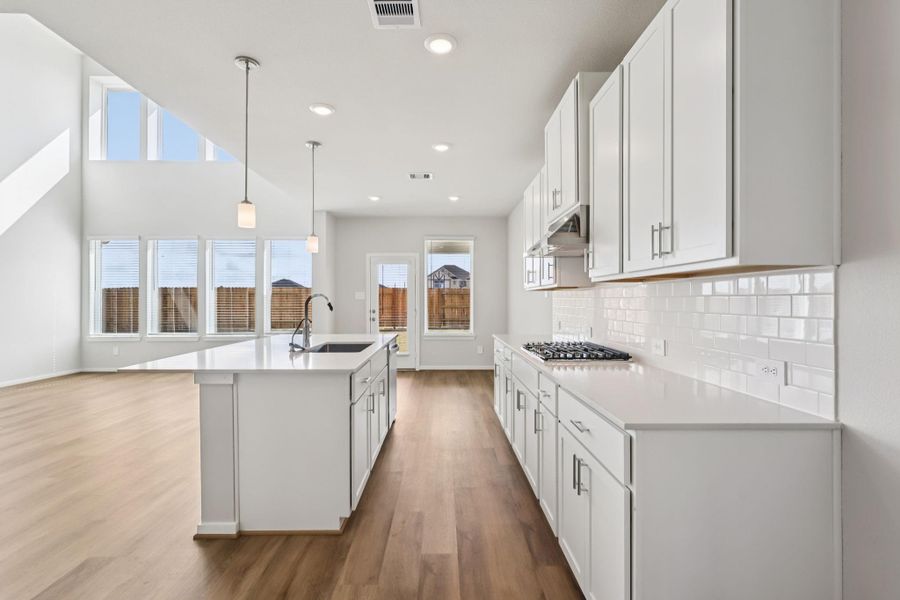 Photo is not of the actual home, but is an inspirational photo of builder’s model home and may depict options, furnishings, and/or decorator features that are not included