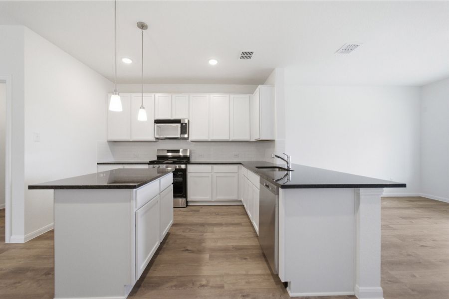 Furnished interior view inside a new home in Willow View, Converse (Image 6).