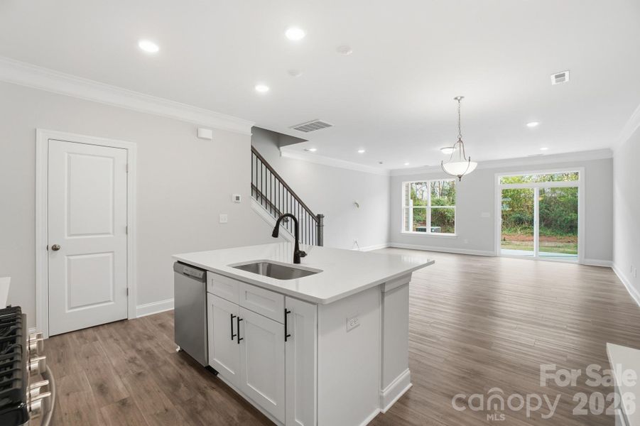 Furnished interior view inside a new home in Harrisburg Village, Harrisburg (Image 8).