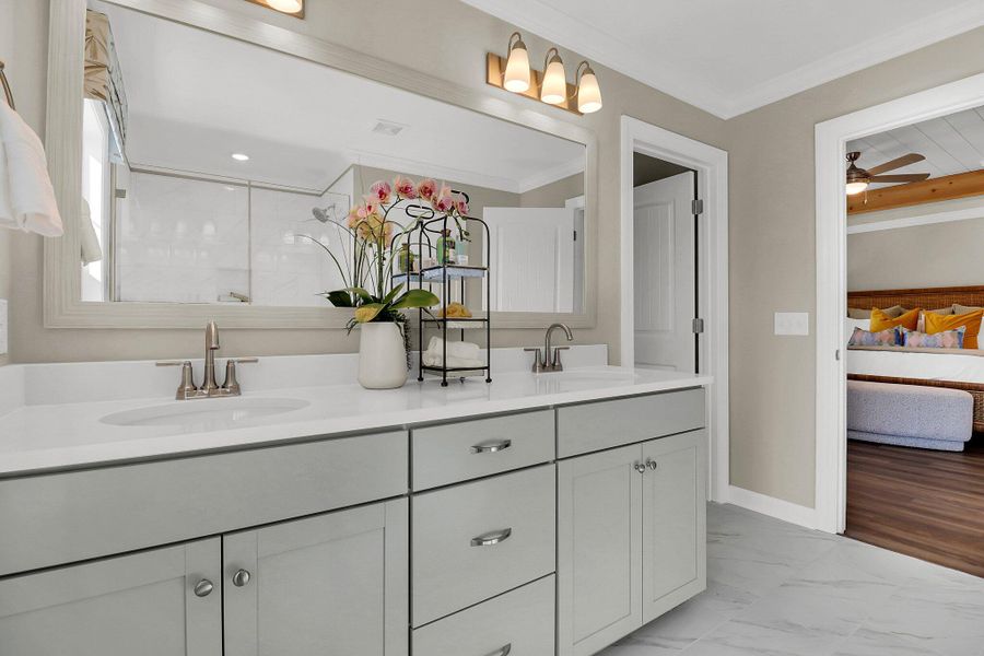 Furnished interior view inside a new home in Six Oaks, Summerville (Image 15).