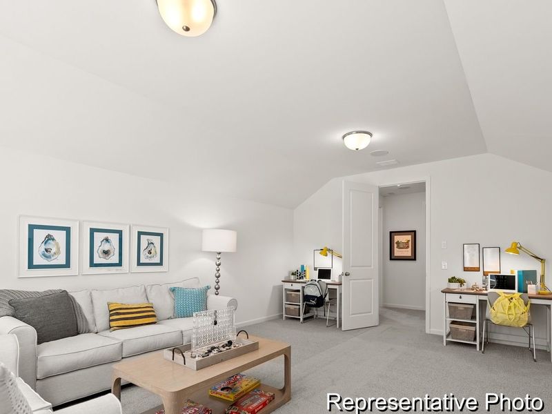 Furnished interior view inside a new home in Homecoming, Ravenel (Image 19). Furnished interior view inside a new home in Homecoming, Ravenel (Image 19).