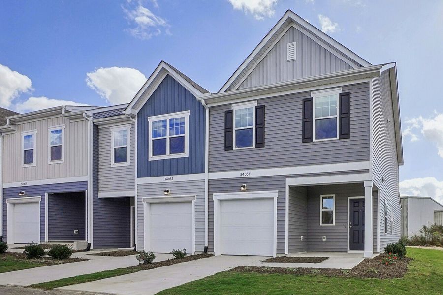 Front exterior of a home in the Walker Station community, located in Wilson, NC (Image 2).