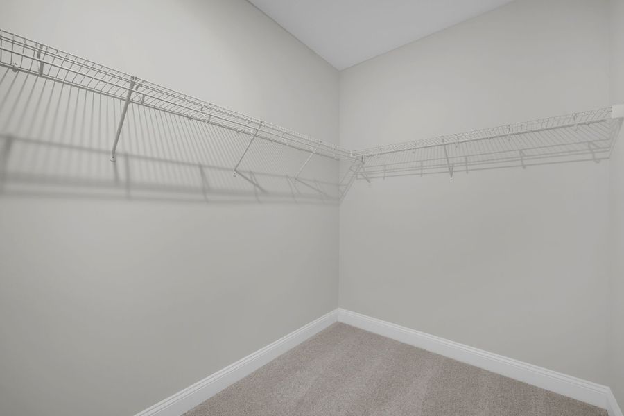 Representative unfurnished interior of a home built from the Naples by Riverside Homes in Mariposa at EverRange, Jacksonville (Image 33).