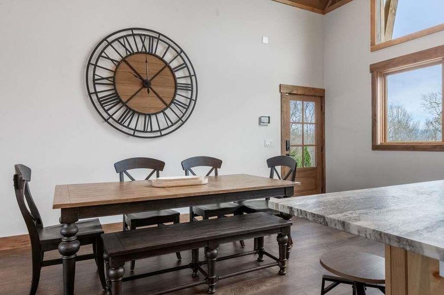 Furnished interior view inside a new home in , Blue Ridge (Image 10).