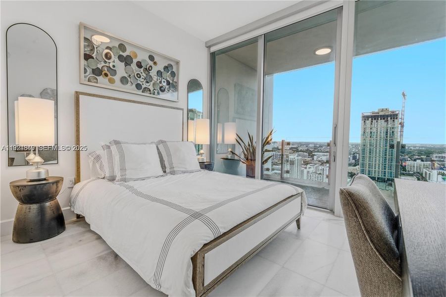 Furnished interior view inside a new home in Missoni Baia, Miami (Image 14).