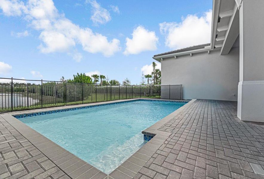 Furnished interior view inside a new home in Apex at Avenir, Palm Beach Gardens (Image 56). Furnished interior view inside a new home in Apex at Avenir, Palm Beach Gardens (Image 56).