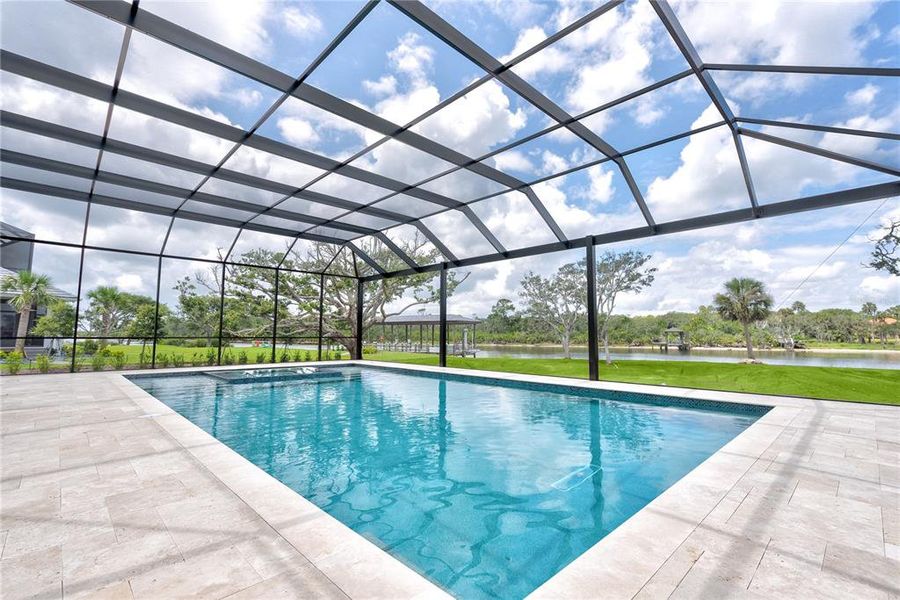 Exterior details and patio area of a home in , Palm Coast (Image 29).