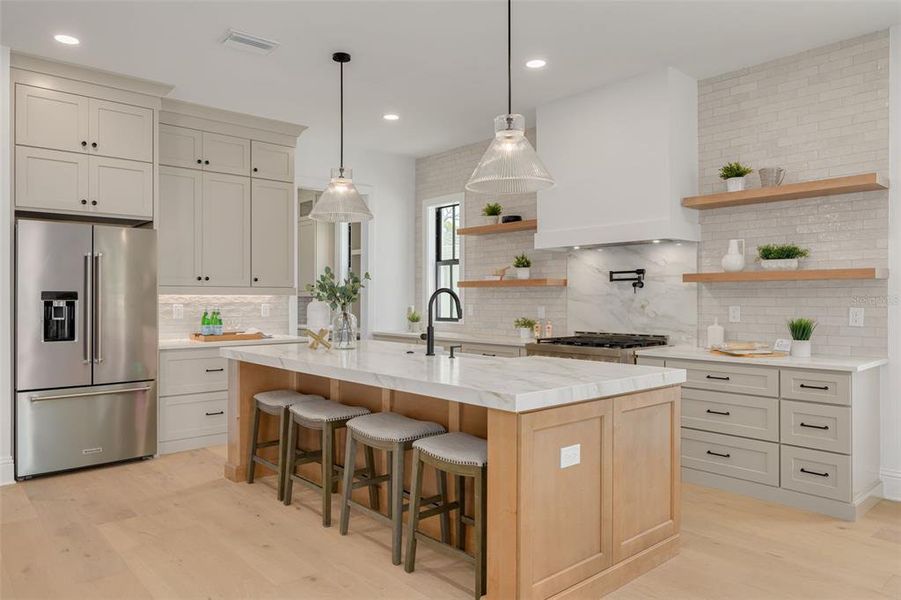 Furnished interior view inside a new home in , St. Petersburg (Image 8).