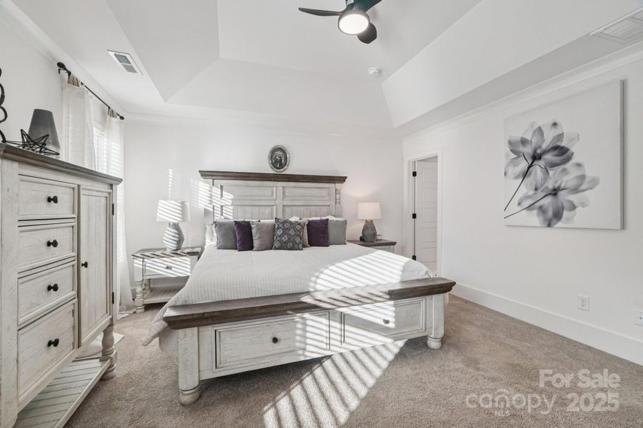 Furnished interior view inside a new home in Lowell Woods, Lowell (Image 29).