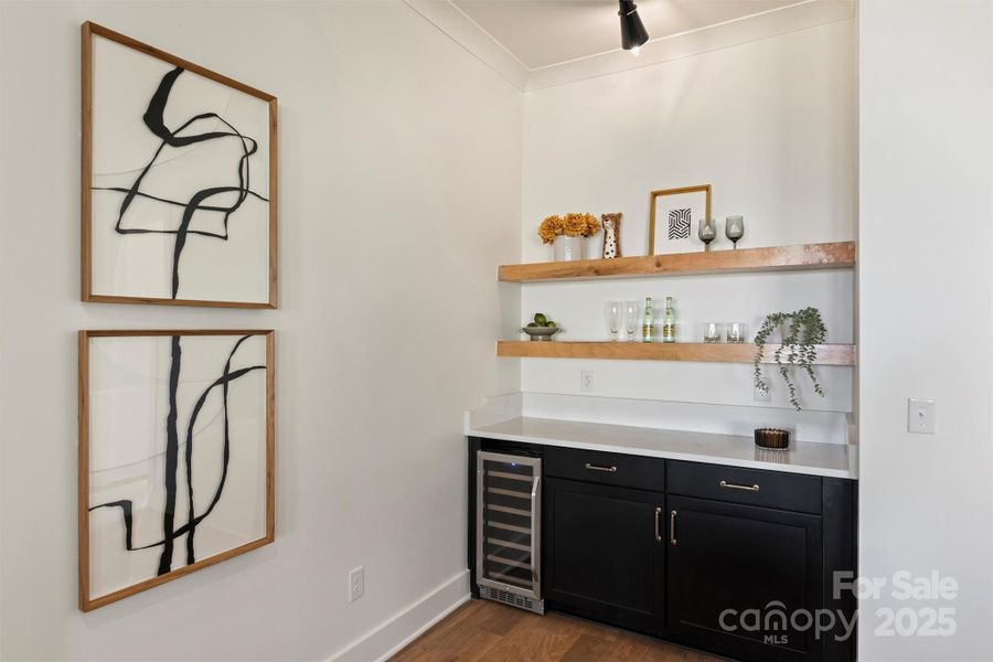 Furnished interior view inside a new home in , Charlotte (Image 13).