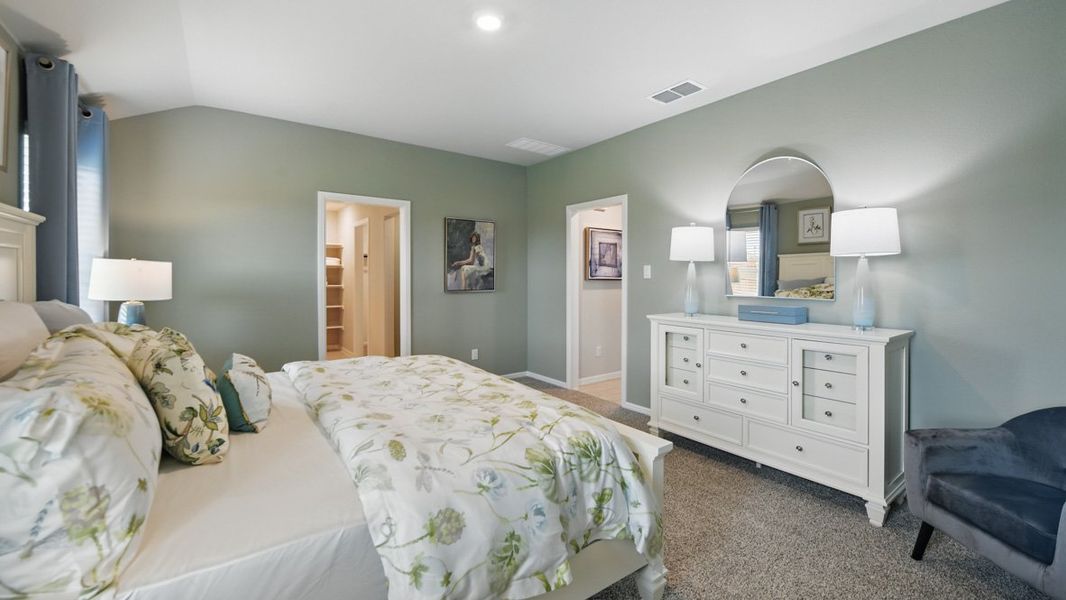 Furnished interior view inside a new home in Hickory Grove, Krum (Image 20).