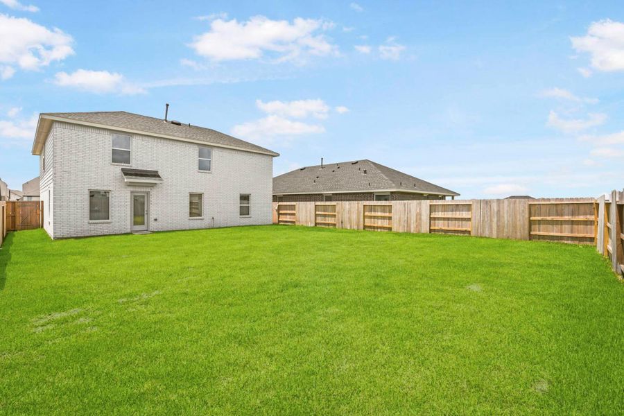 Exterior details and patio area of a home in Cypress Green, Hockley (Image 3).