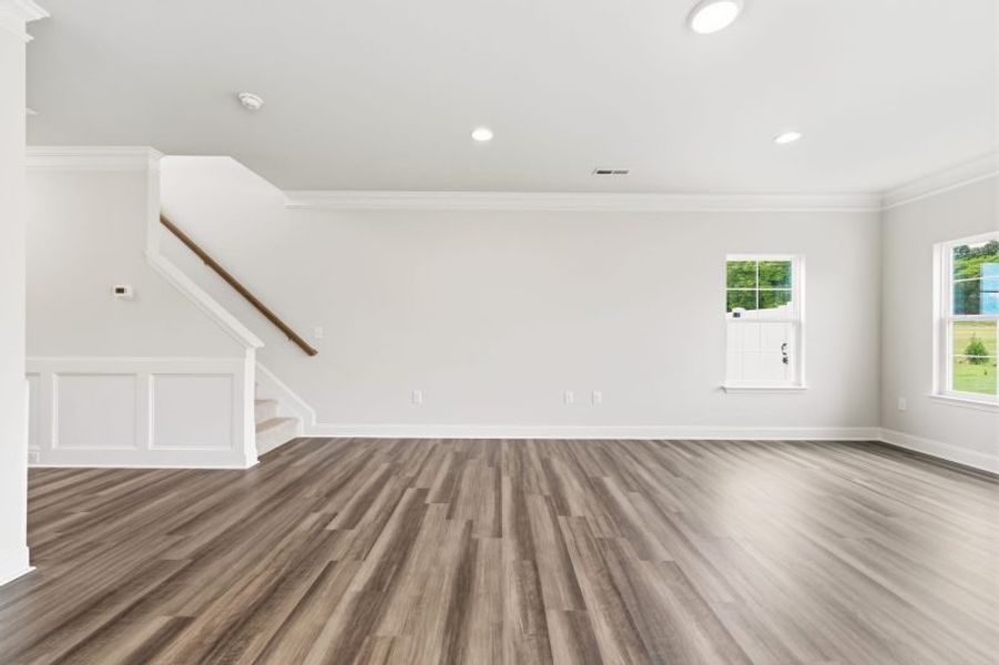 Spacious, unfurnished interior of a new home in Sullivans Reserve, Walkertown (Image 29). Spacious, unfurnished interior of a new home in Sullivans Reserve, Walkertown (Image 29).