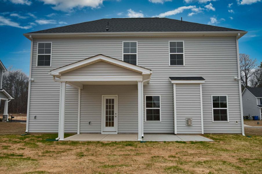 Covered Porch with Patio Option