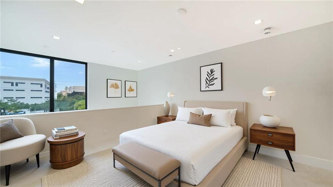 Furnished interior view inside a new home in , Sarasota (Image 11).