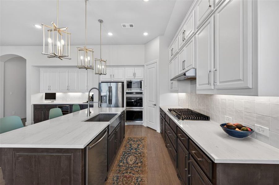 Furnished interior view inside a new home in Walsh: Artisan Series - 50' lots, Aledo (Image 11).